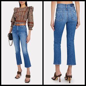 💕MOTHER SUPERIOR💕 High Waisted Smokin Double Ankle Jeans Broken Record 32 NWT